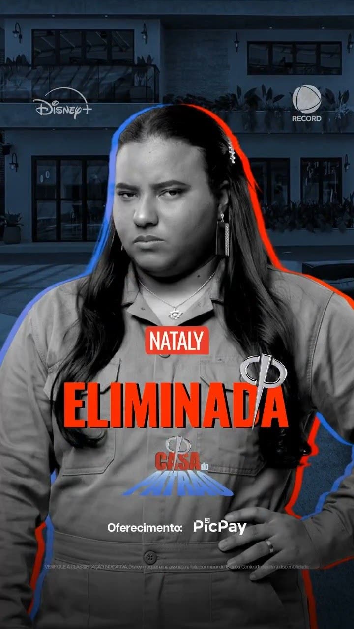 Nataly eliminada da Casa do Patrão com 24,95% no 9º Tá Na Reta