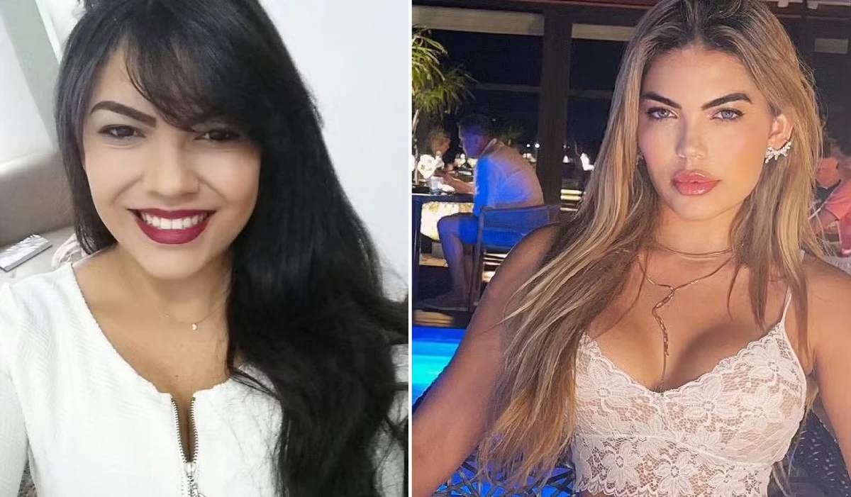 Day Magalhães antes e depois — transformação visual da modelo baiana Daiane Magalhães